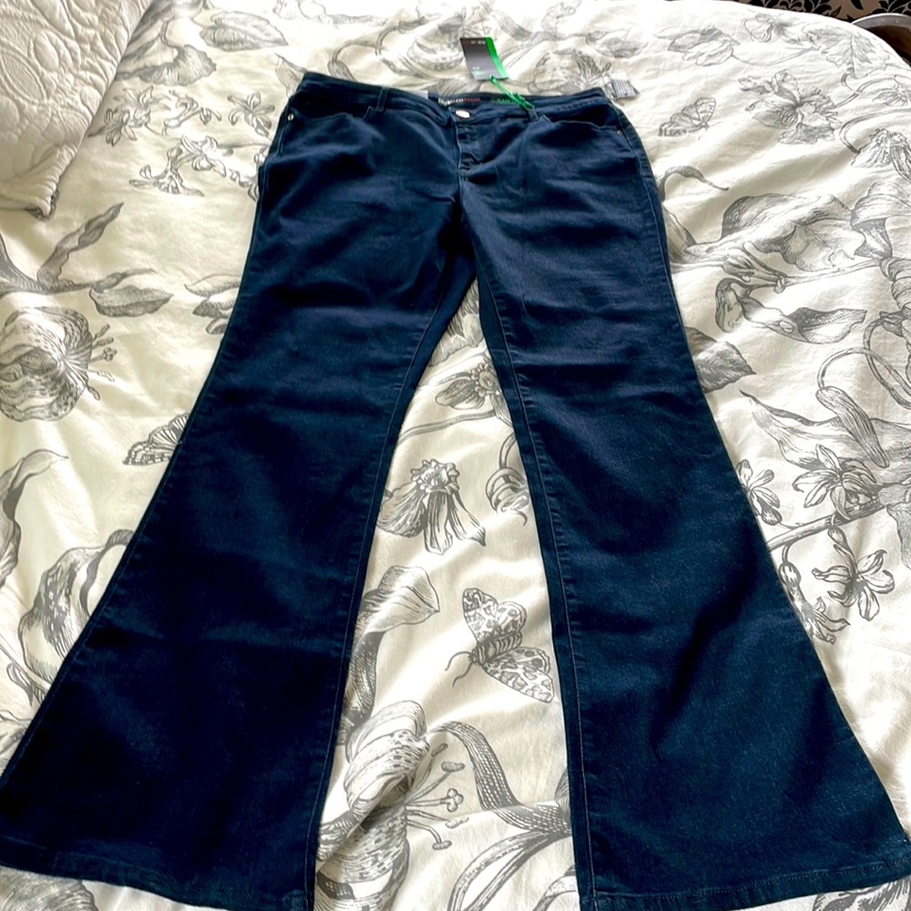 Style&Co Denim Flare Leg plus size 16